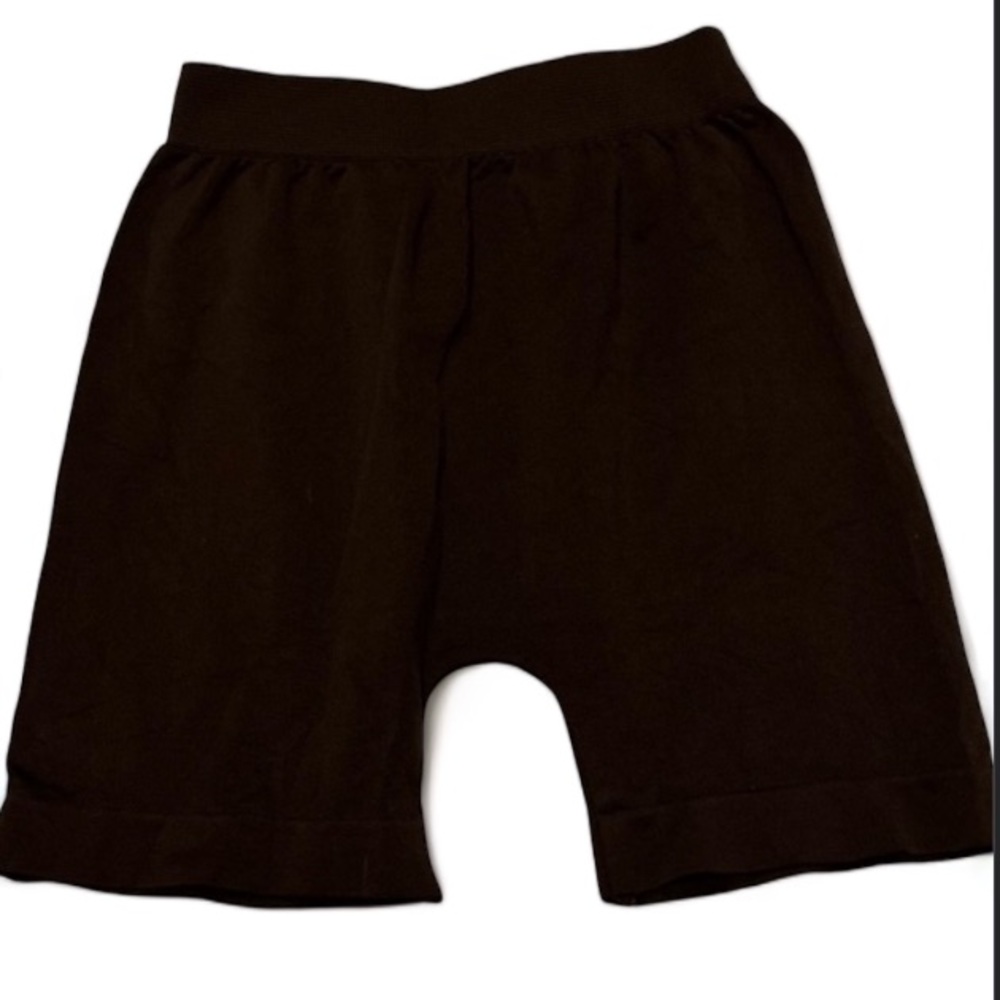 NEW Nikibiki Brown Seamless Active Wear | Boy Shorts | Wide Band O/S Fits Most